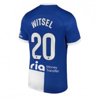 Atletico Madrid Axel Witsel #20 Auswärtstrikot 2023-24 Kurzarm